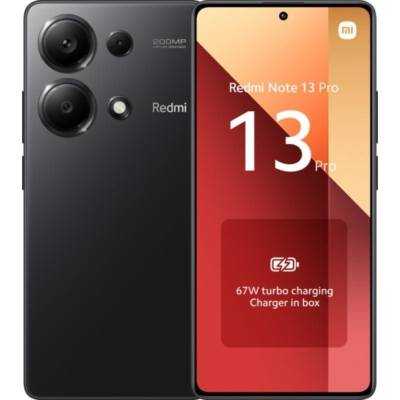 Smartphone xiaomi redmi note 13 pro nfc 8gb/ 256gb/ 6.67'/ negro