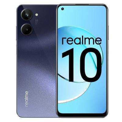 Smartphone realme 10 8gb/ 256gb/ 6.4'/ negro ráfaga