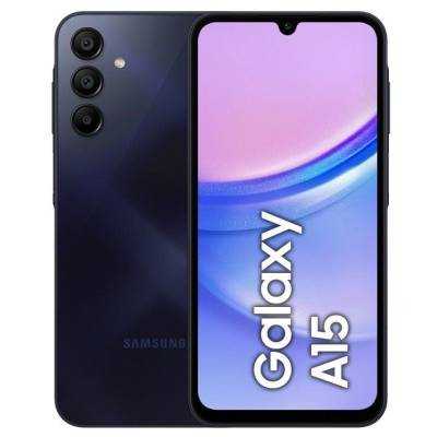 Smartphone samsung galaxy a15 lte 4gb/ 128gb/ 6.5'/ negro azul