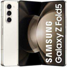 Smartphone samsung galaxy z fold5 12gb/ 512gb/ 7.6'/ 5g/ crema