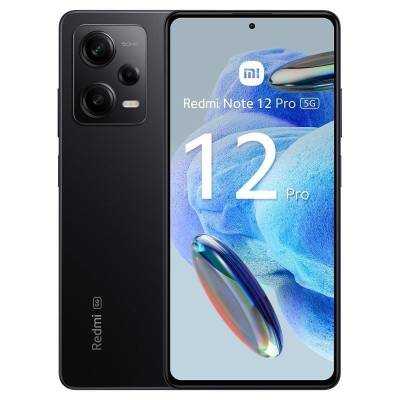 Smartphone xiaomi redmi note 12 pro 6gb/ 128gb/ 6.67'/ 5g/ negro medianoche