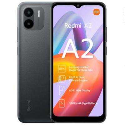Smartphone xiaomi redmi a2 2gb/ 32gb/ 6.52'/ negro