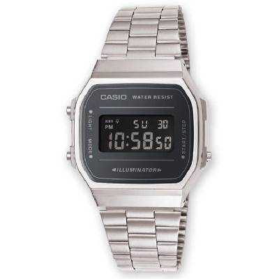 Reloj digital casio vintage iconic a168wem-1ef/ 38mm/ plata