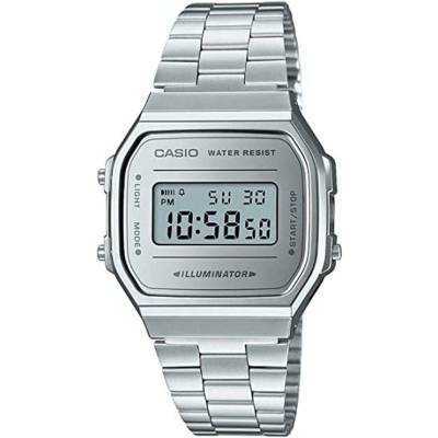 Reloj digital casio vintage iconic a168wem-7ef/ 38mm/ plata