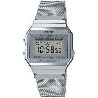 Reloj digital casio vintage iconic a700wem-7aef/ 37mm/ plata