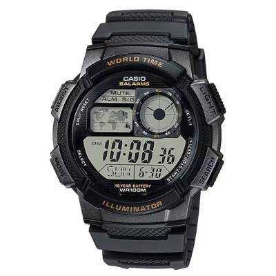 Reloj digital casio collection men ae-1000w-1avef/ 48mm/ negro