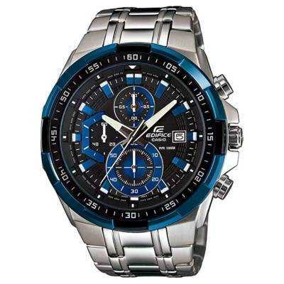 Reloj analógico casio edifice classic efr-539d-1a2vuef/ 54mm/ plata y azul