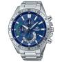 Reloj analógico casio edifice classic efv-620d-2avuef/ 55mm/ plata y azul
