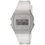Reloj digital casio collection women f-91ws-7ef/ 38mm/ blanco