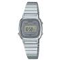 Reloj digital casio vintage mini la670wea-7ef/ 30mm/ plata