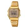 Reloj digital casio vintage iconic la680wega-9er/ 33mm/ dorado