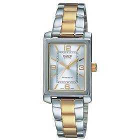 Reloj analógico casio collection women ltp-1234psg-7aeg/ 32mm/ plata y dorado