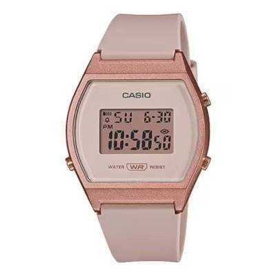 Reloj digital casio collection women lw-204-4aef/ 39mm/ rosa