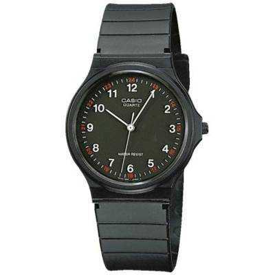 Reloj analógico casio collection men mq-24-1blleg/ 39mm/ negro