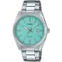 Reloj analógico casio collection men mtp-1302pd-2a2vef/ 44mm/ plata y azul claro