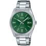 Reloj analógico casio collection men mtp-1302pd-3avef/ 44mm/ plata y verde