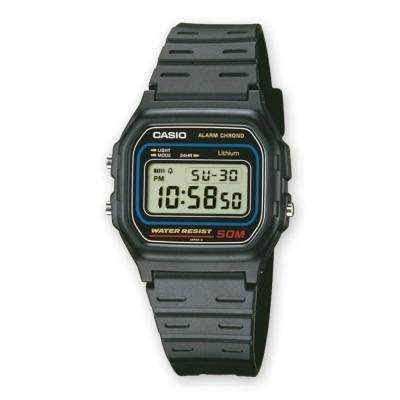 Reloj digital casio collection men w-59-1vqes/ 37mm/ negro