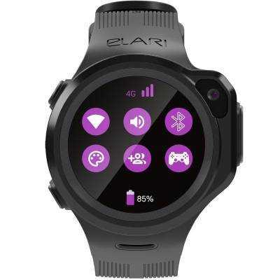 Reloj con localizador para niños elari kidphone gr4 elkp4grblk/ negro
