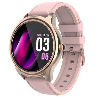 Smartwatch forever forevive 3 sb-340/ notificaciones/ frecuencia cardíaca/ oro rosa