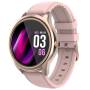 Smartwatch forever forevive 3 sb-340/ notificaciones/ frecuencia cardíaca/ oro rosa