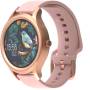 Smartwatch forever forevive 3 sb-340/ notificaciones/ frecuencia cardíaca/ rosa oro