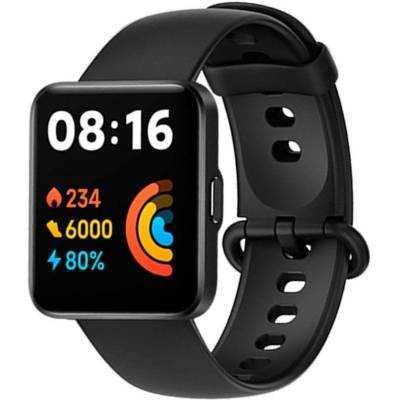 Smartwatch xiaomi redmi watch 2 lite/ notificaciones/ frecuencia cardíaca/ gps/ negro