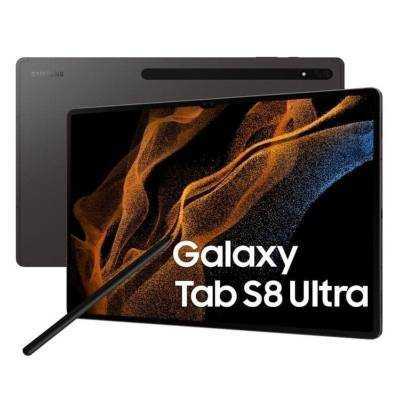 Tablet samsung galaxy tab s8 ultra 14.6'/ 12gb/ 256gb/ octacore/ gris grafito