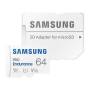 Tarjeta de memoria samsung pro endurance 64gb microsd xc con adaptador/ clase 10/ 100mbs