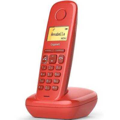 Teléfono inalámbrico gigaset a270/ rojo