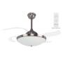 Ventilador de techo orbegozo con aspas retráctiles cp 105105/ 75w/ 4 aspas 105cm/ 3 velocidades