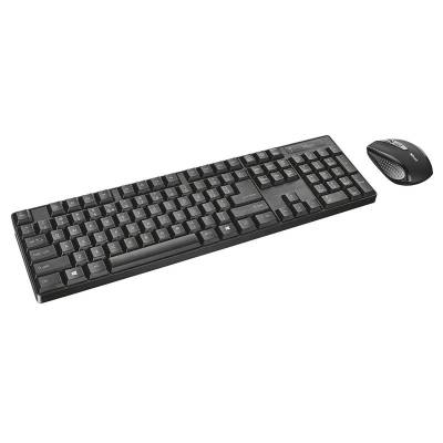Teclado y ratón inalámbrico trust ximo