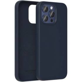 Funda silicona con magsafe vention kufl0-40/ compatible con iphone 15 pro max/ azul