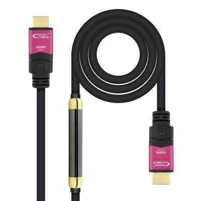 Cable hdmi 2.0 4k nanocable 10.15.3730/ hdmi macho - hdmi macho/ 30m/ negro