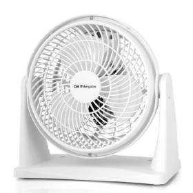 Ventilador de sobremesa y pared orbegozo box fan bf 0128/ 23w/ 3 aspas 23cm/ 2 velocidades