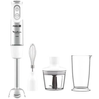 Batidora de mano moulinex quickchef dd6a5110/ 1000w/ 10 velocidades