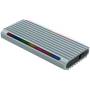 Caja externa para disco ssd m.2 nvme tooq tqe-2221g/ usb 3.1 gen2/ sin tornillos