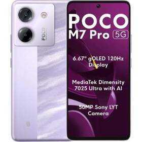 Smartphone xiaomi poco m7 pro 8gb/ 256gb/ 6.67'/ 5g/ púrpura