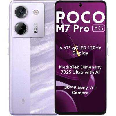 Smartphone xiaomi poco m7 pro 8gb/ 256gb/ 6.67'/ 5g/ púrpura