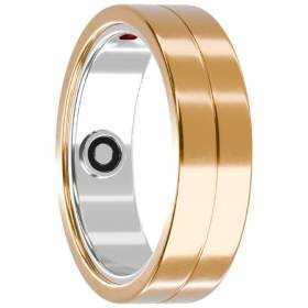 Anillo inteligente maxcom mr100 talla 11/65/ ø20.7mm/ notificaciones/ frecuencia cardíaca/ oro