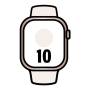 Apple watch series 10/ gps/ cellular/ 42mm/ caja de aluminio oro rosa / correa deportiva rosa rubor m/l