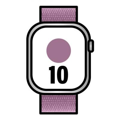 Apple watch series 10/ gps/ cellular/ 46mm/ caja de aluminio / correa loop deportiva ciruela