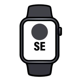 Apple watch se/ gps/ cellular/ 44mm/ caja de aluminio medianoche/ correa deportiva medianoche m/l