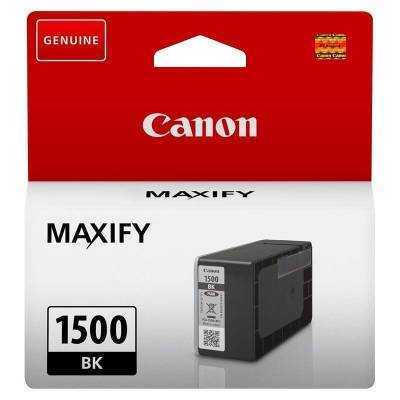 Cartucho de tinta original canon pgi-1500bk/ negro