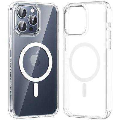 Funda dura con magsafe vention kuat0-40/ compatible con iphone 13 pro max/ transparente