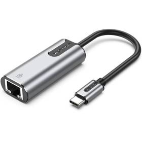 Adaptador usb tipo-c - rj45 vention cfnhb/ 1000mbps