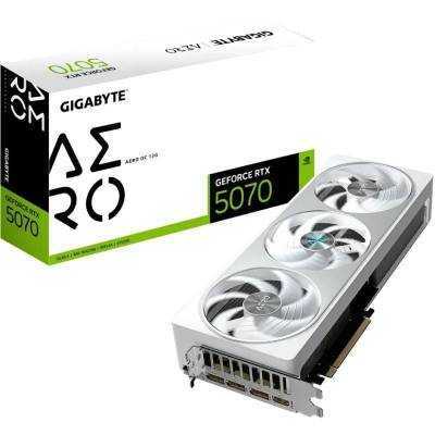 Tarjeta gráfica gigabyte geforce rtx 5070 aero oc/ 12gb gddr7