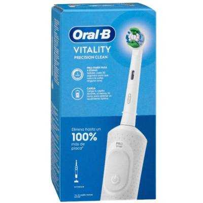 Cepillo dental braun oral-b vitality pro precision clean/ blanco