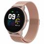 Smartwatch forever forevive 2 slim sb-325/ notificaciones/ frecuencia cardíaca/ rosa oro