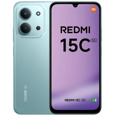 Smartphone xiaomi redmi 15c 4gb/ 256gb/ 6.9'/ 5g/ verde