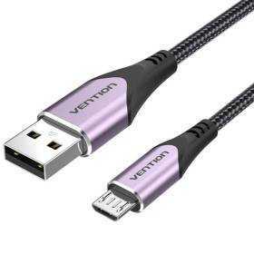Cable usb 2.0 vention coavh/ usb macho - microusb macho/ hasta 60w/ 480mbps/ 2m/ purpura